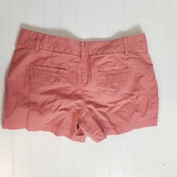 Loft 4" Chino Shorts Pink Sz 2 - Picture 2 of 5